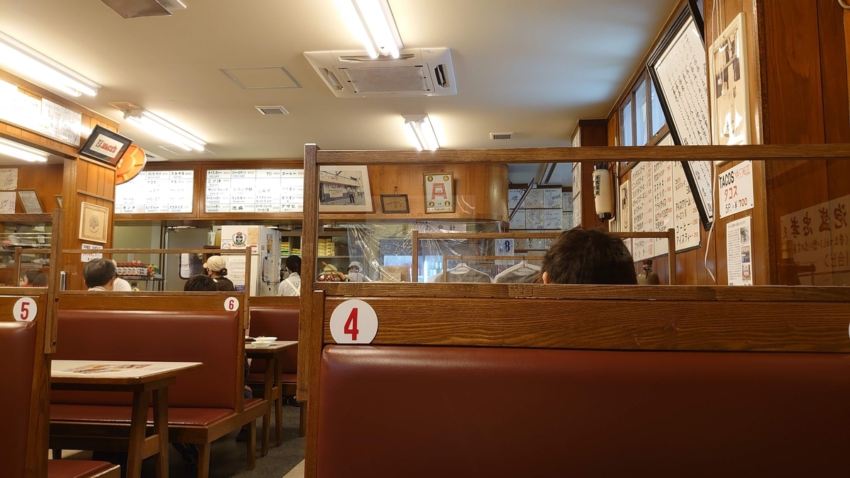 ジャッキーステーキハウス 店舗内