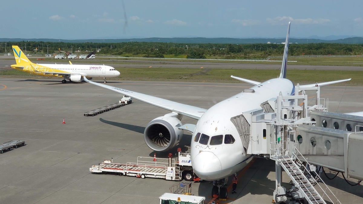 新千歳空港 ANA B787-8