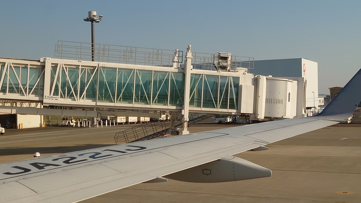 JAL2839便 花巻空港