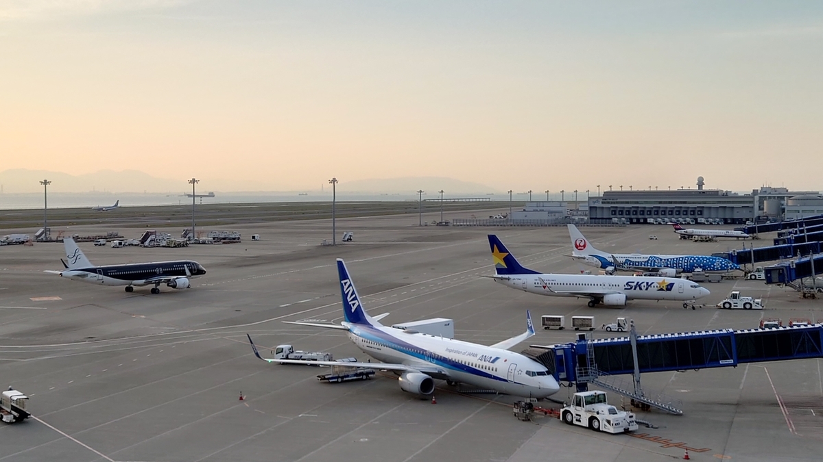 中部国際空港 2022年5月 国内線側