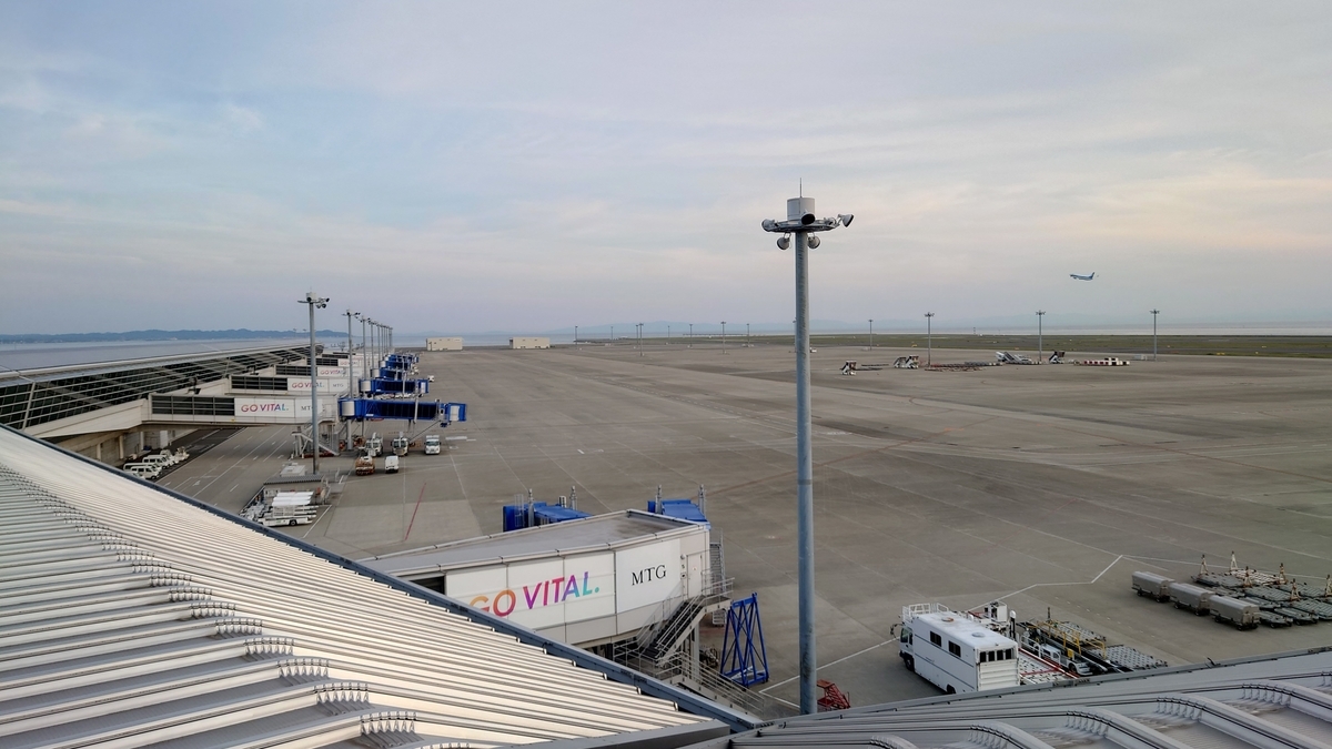 中部国際空港 2022年5月 国際線側