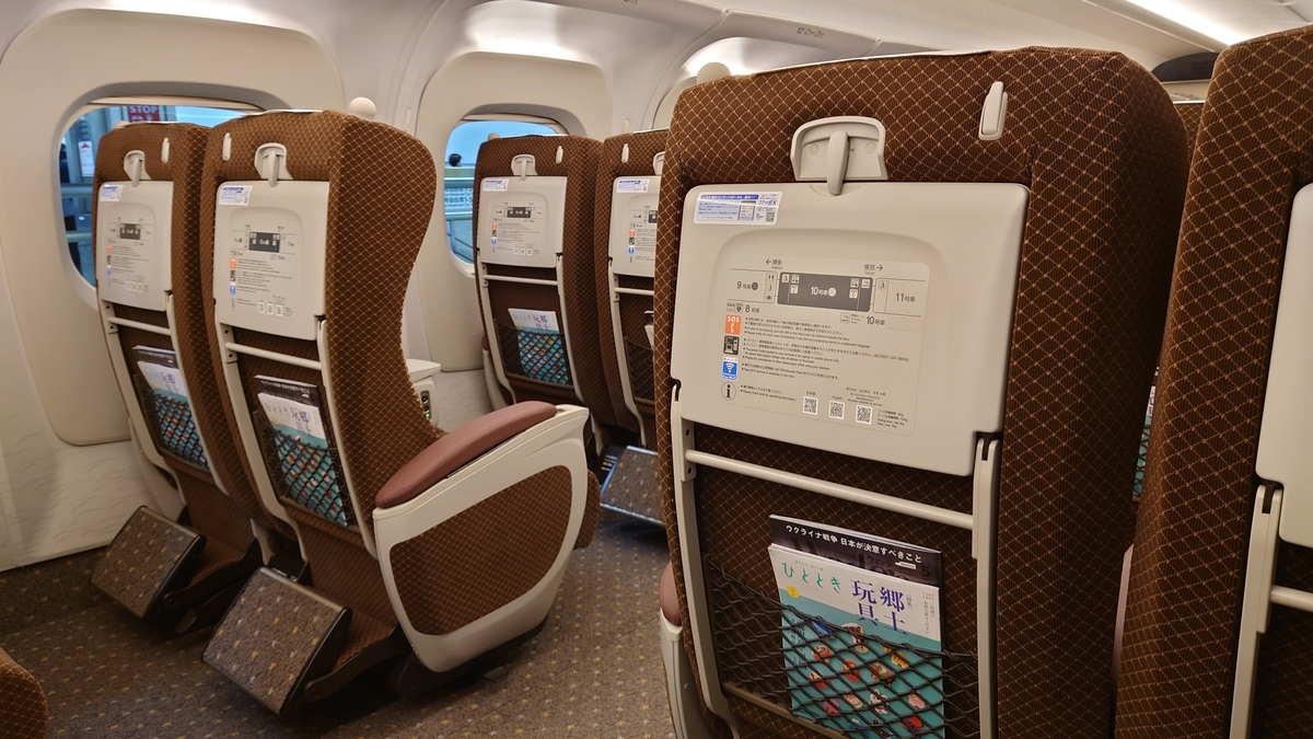 こだま754号 N700S グリーン車