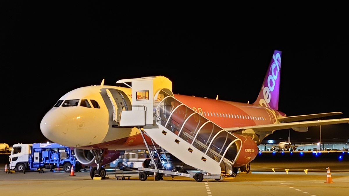 APJ319便 A320-200 機体外観