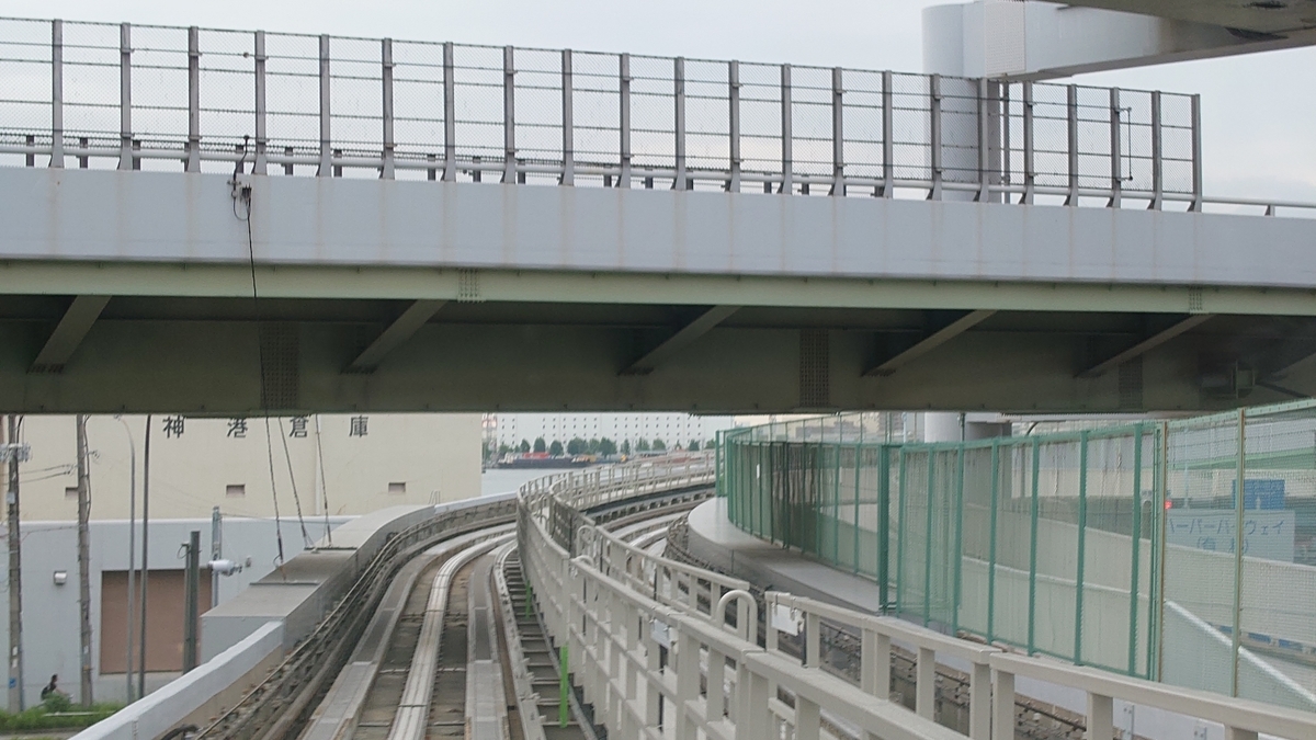 ポートライナー 前面展望