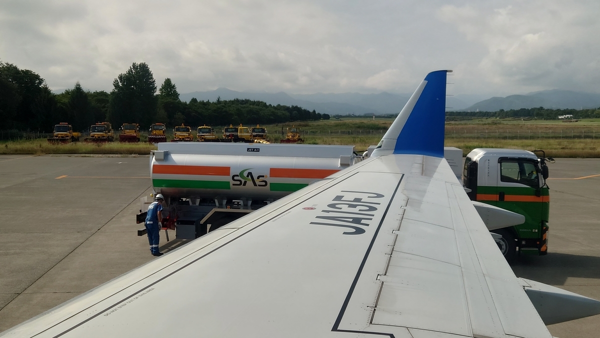 JAL2603便 FDA運航 信州まつもと空港