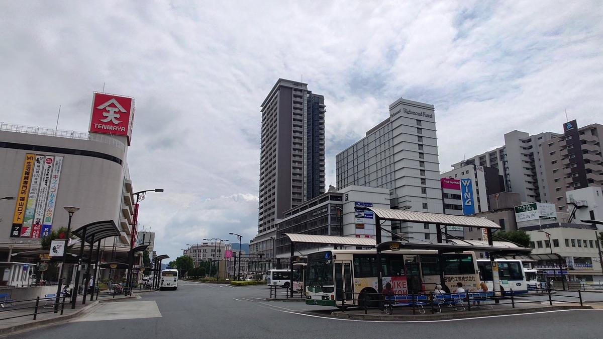 JR福山駅 バスターミナル