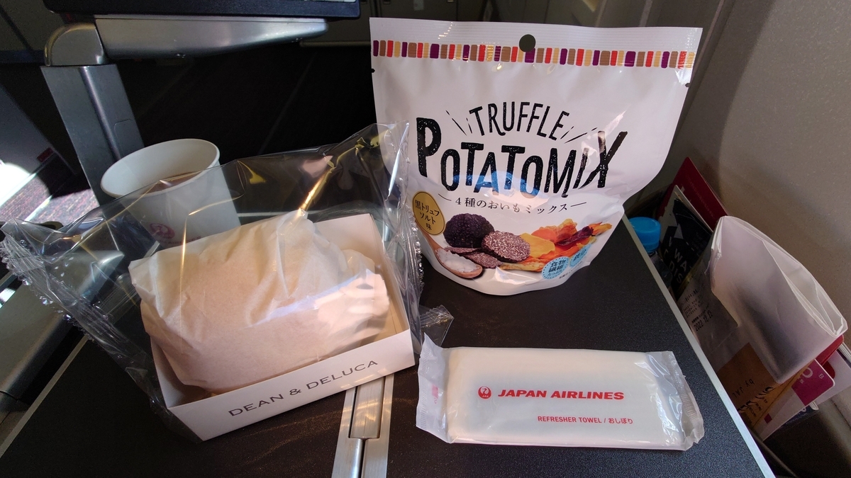 JAL0092便 機内食