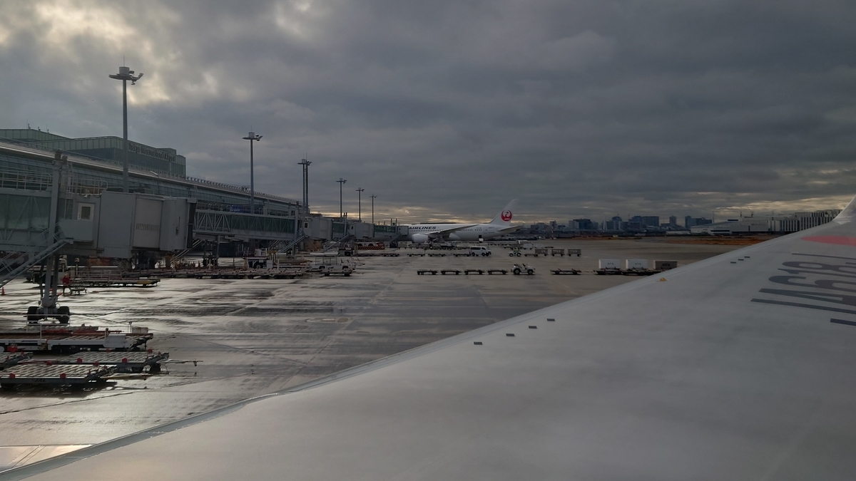 JAL0092便 羽田空港