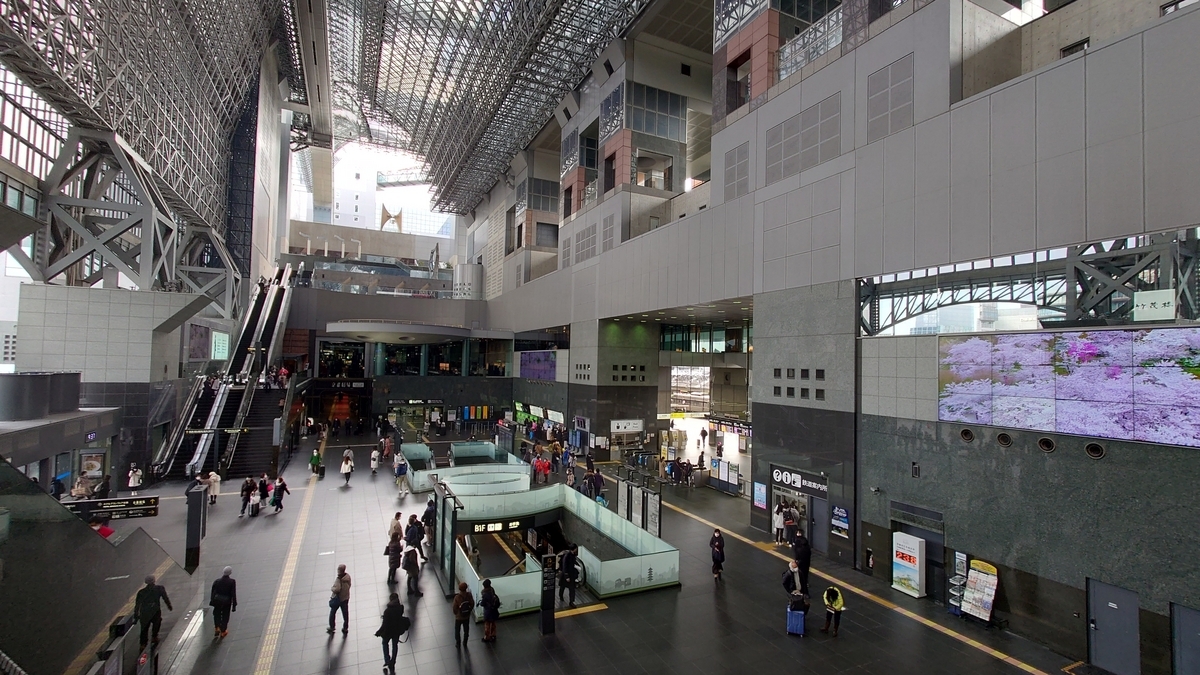 京都駅中央口 駅舎