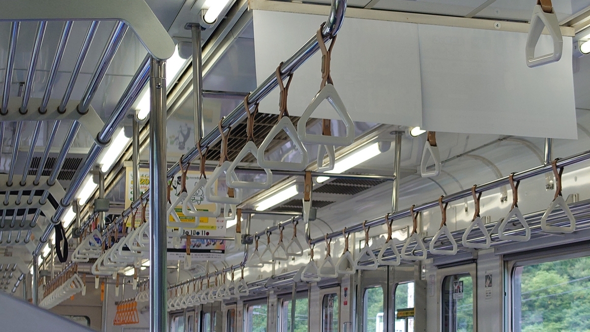 JR吾妻線 211系 車内広告