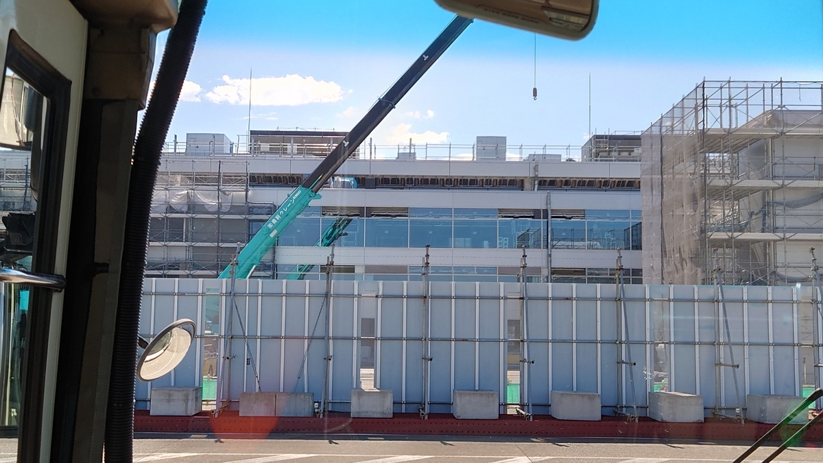 阿蘇くまもと空港 工事中のターミナル
