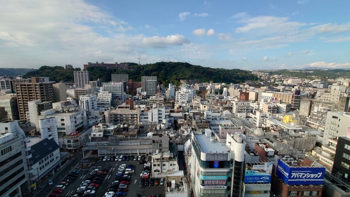 ダイワロイネットホテル鹿児島天文館PREMIER 展望台