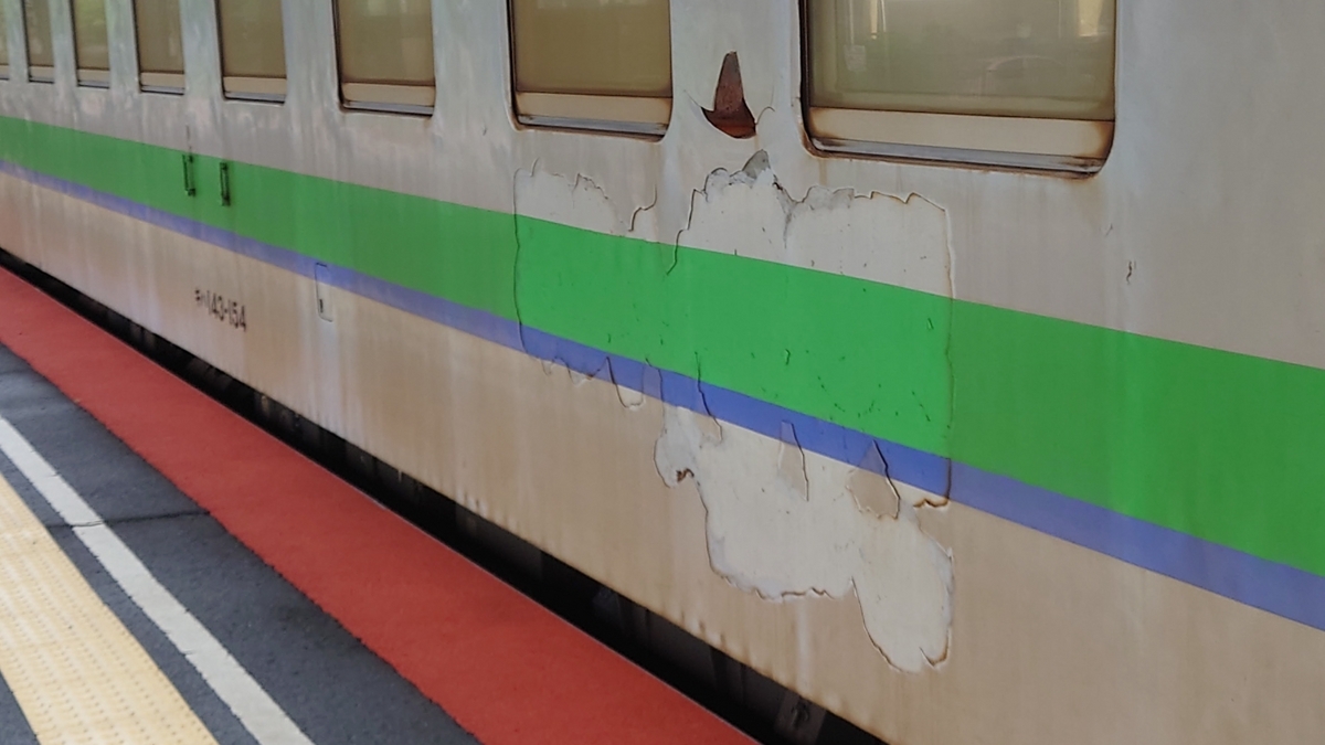 JR室蘭本線 普通列車4455D 車両