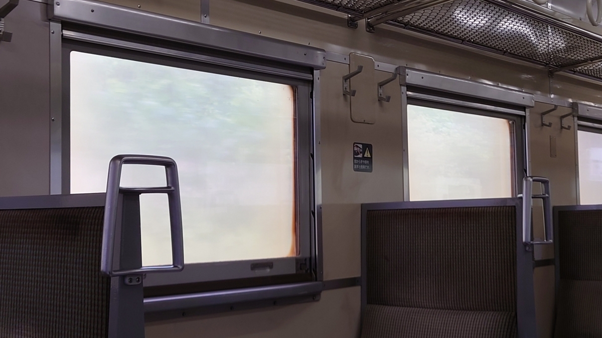 JR室蘭本線 普通列車4455D 車内