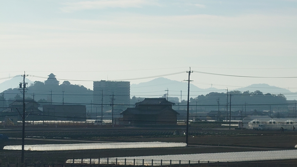 ひだ1号 犬山城付近