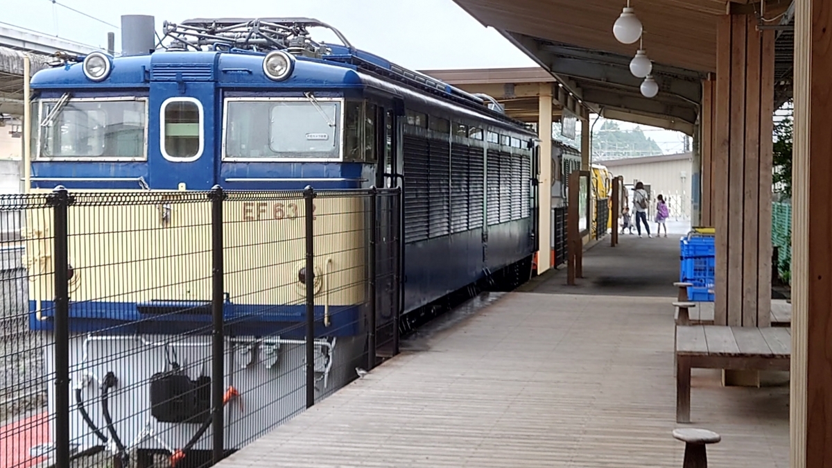 しなの鉄道 軽井沢駅の保存車両