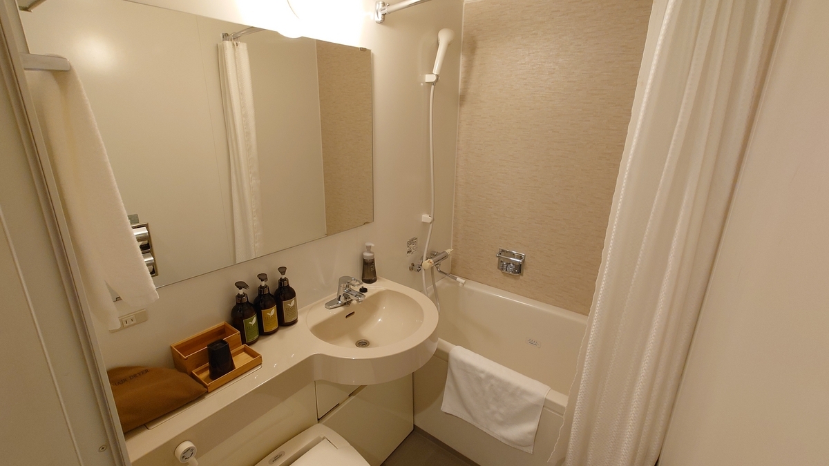 西鉄ホテルクルーム博多 水回り