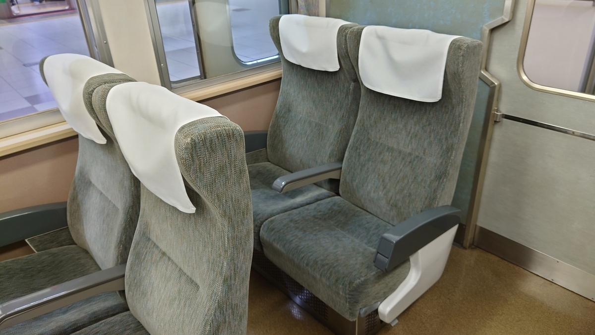 谷川岳もぐら号 185系の車内