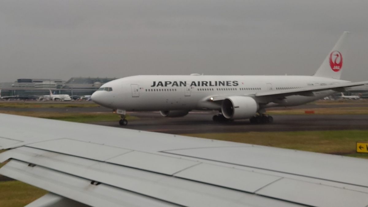 JAL201便 JALのB777-200ER