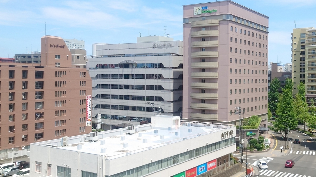 JR東北新幹線 やまびこ58号 仙台駅出発直後の車窓