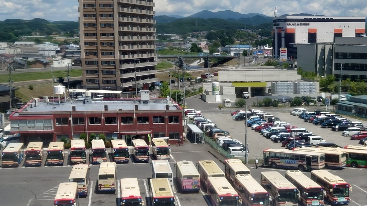 JR東北新幹線 やまびこ58号 郡山駅付近