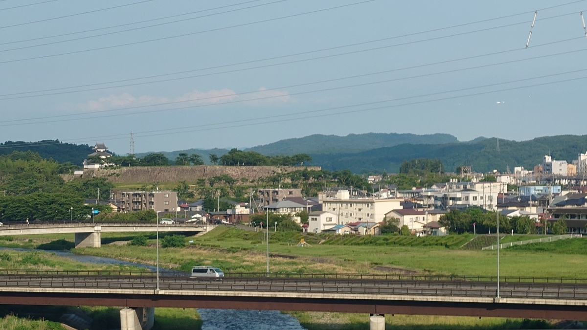 JR東北新幹線 福島県白河市付近