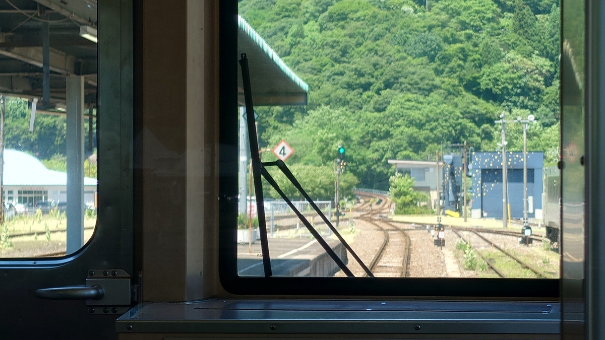 三陸鉄道リアス線 宮古行きからの車窓