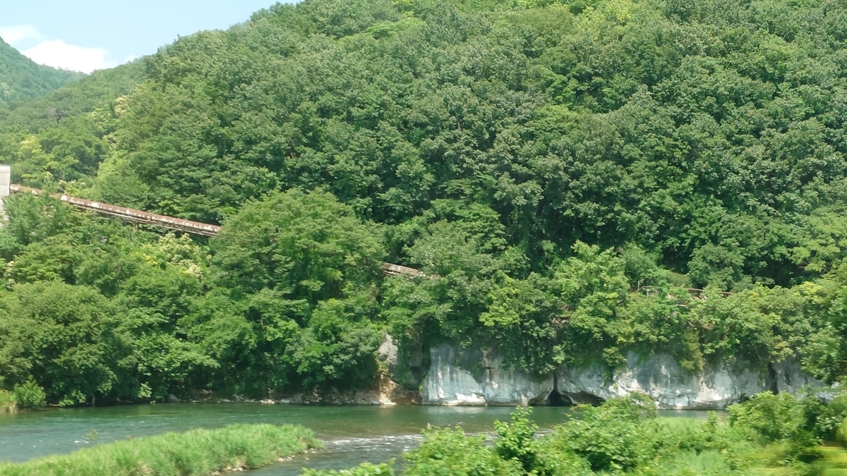 やくも号 新見駅から岡山駅