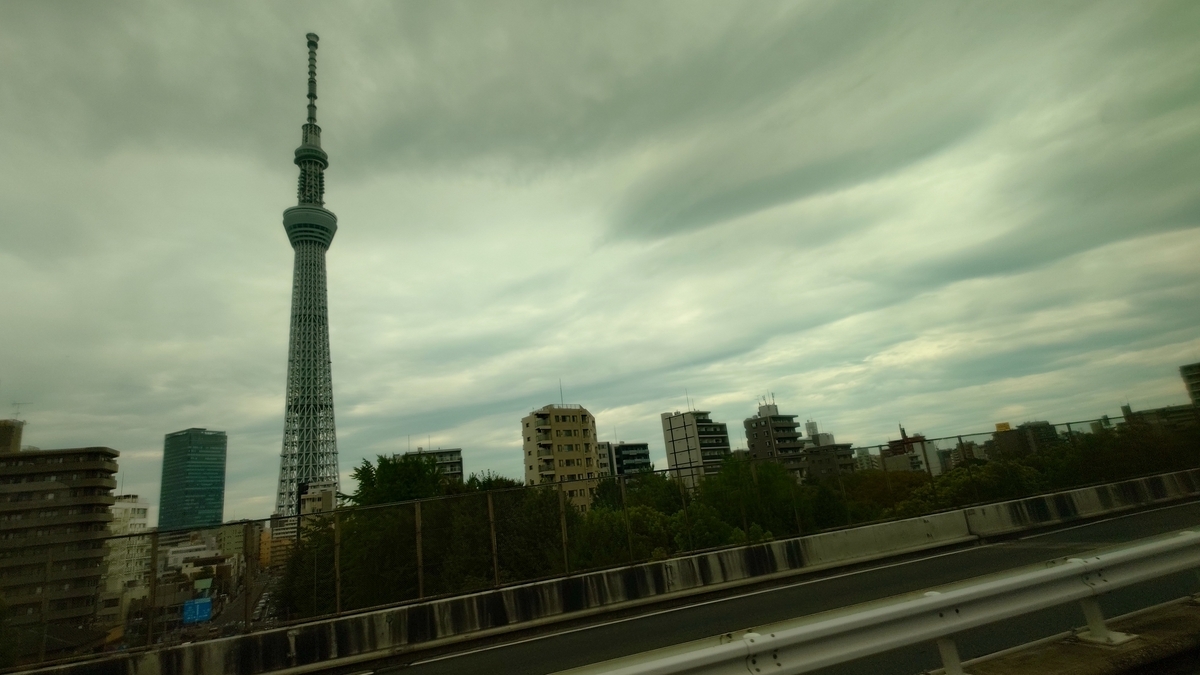 みと号 首都高速向島線(東京スカイツリー付近)