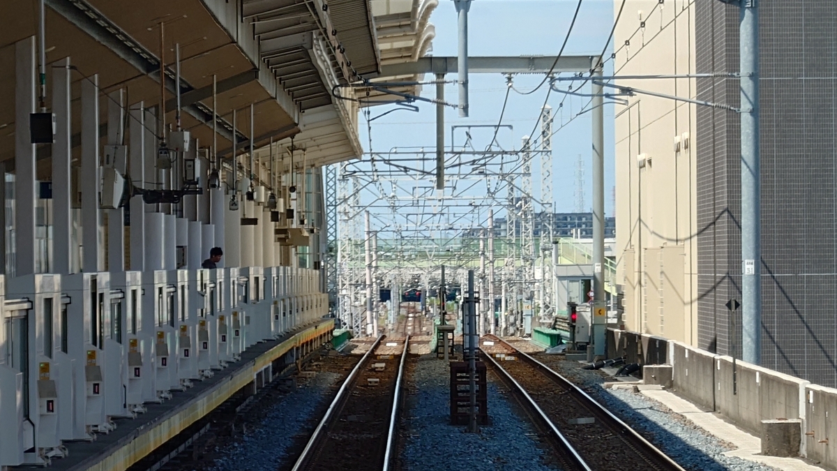 東京メトロ千代田線 北綾瀬支線の綾瀬-北綾瀬間