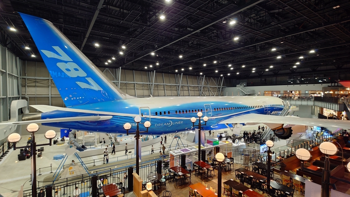 名古屋中部国際空港 FLIGHT OF DREAMS B787-8型機
