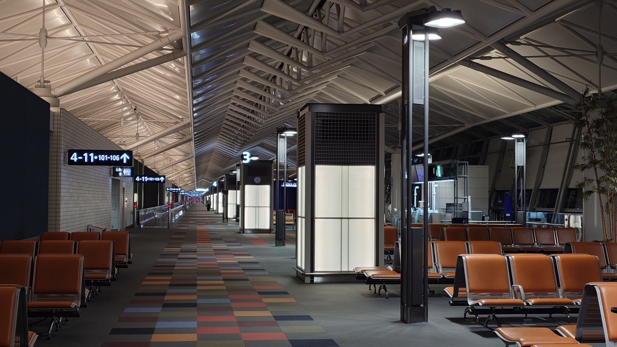 名古屋中部国際空港 国内線制限エリア内