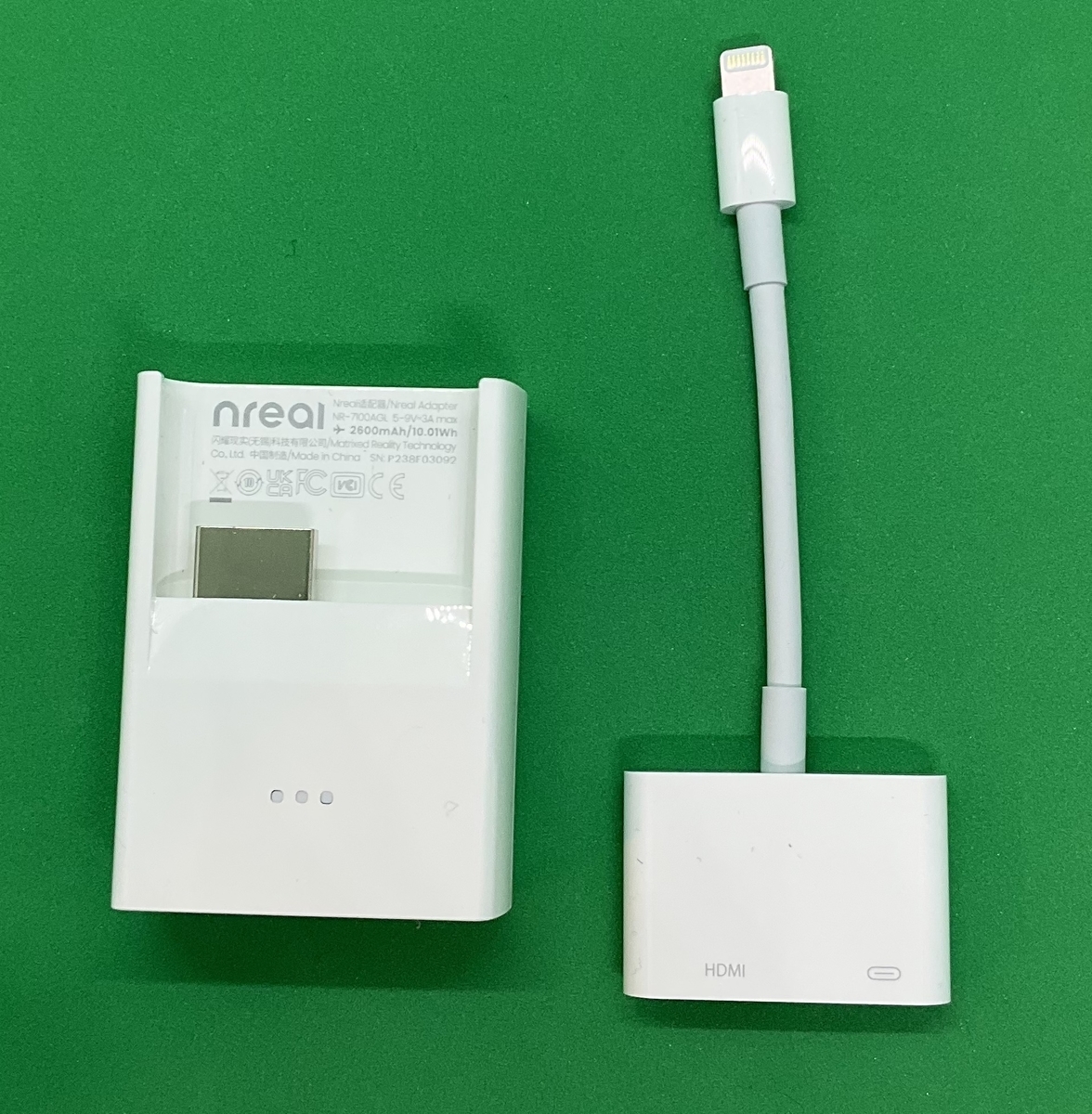 Nreal Adapter/NR-7100AGL NReal Adapter Apple純正アダプタセット