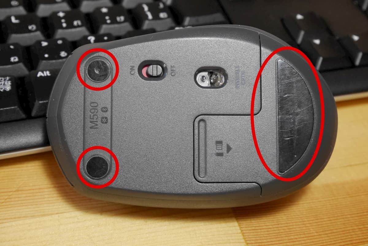 M590のマウスソール