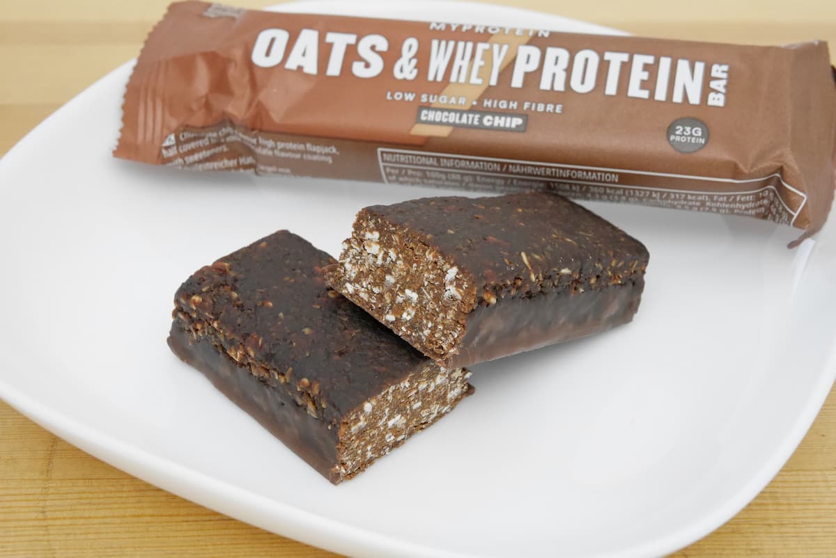 オーツ＆ホエイ プロテインバーの中身