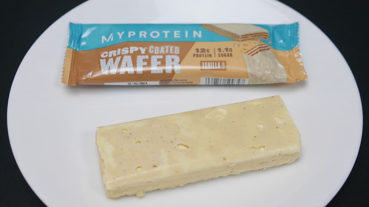 マイプロテイン クリスピーウエハース バニラの中身