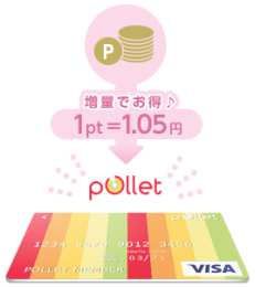 Polletチャージイメージ Polletチャージイメージ