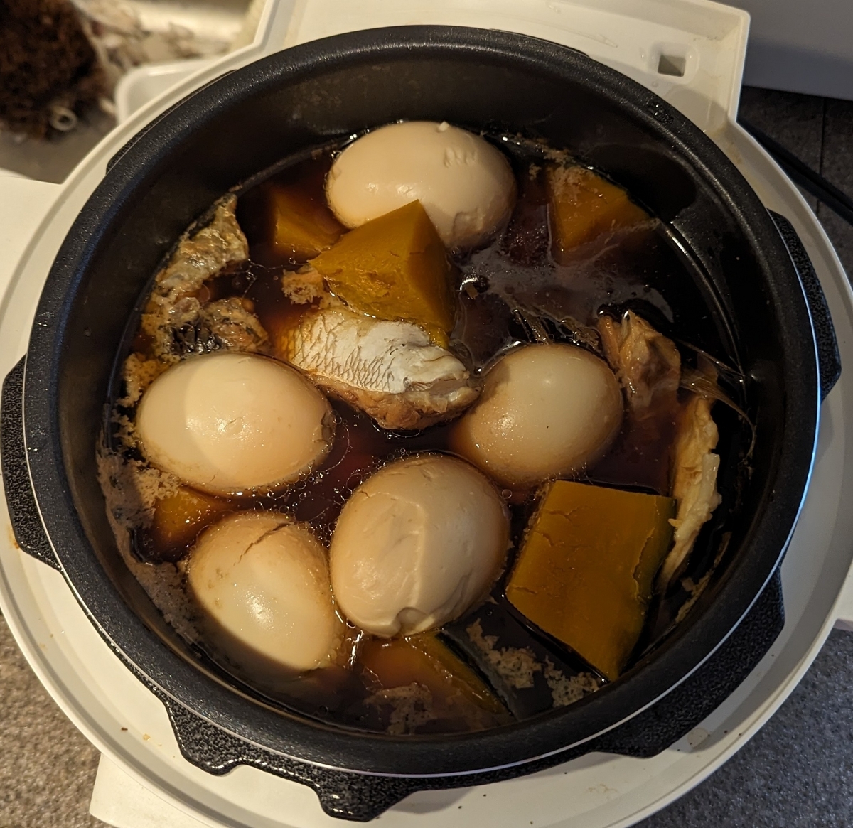 鯛のあら煮つけ１