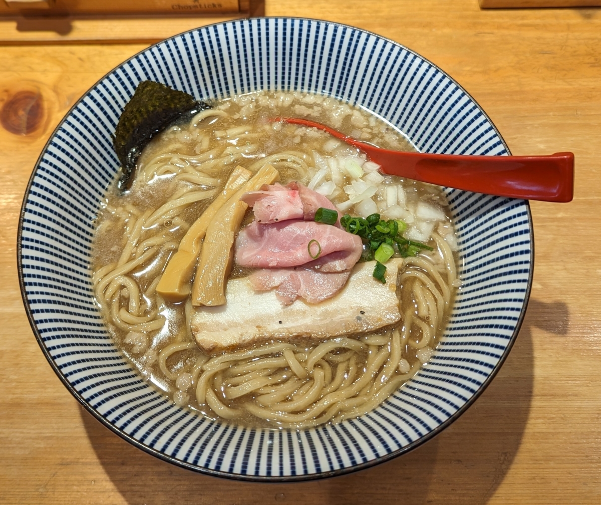 焼きあご醤油ラーメン