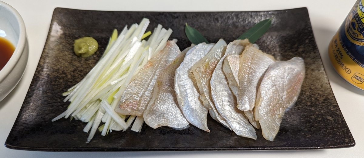 すずめ小鯛盛り付け２