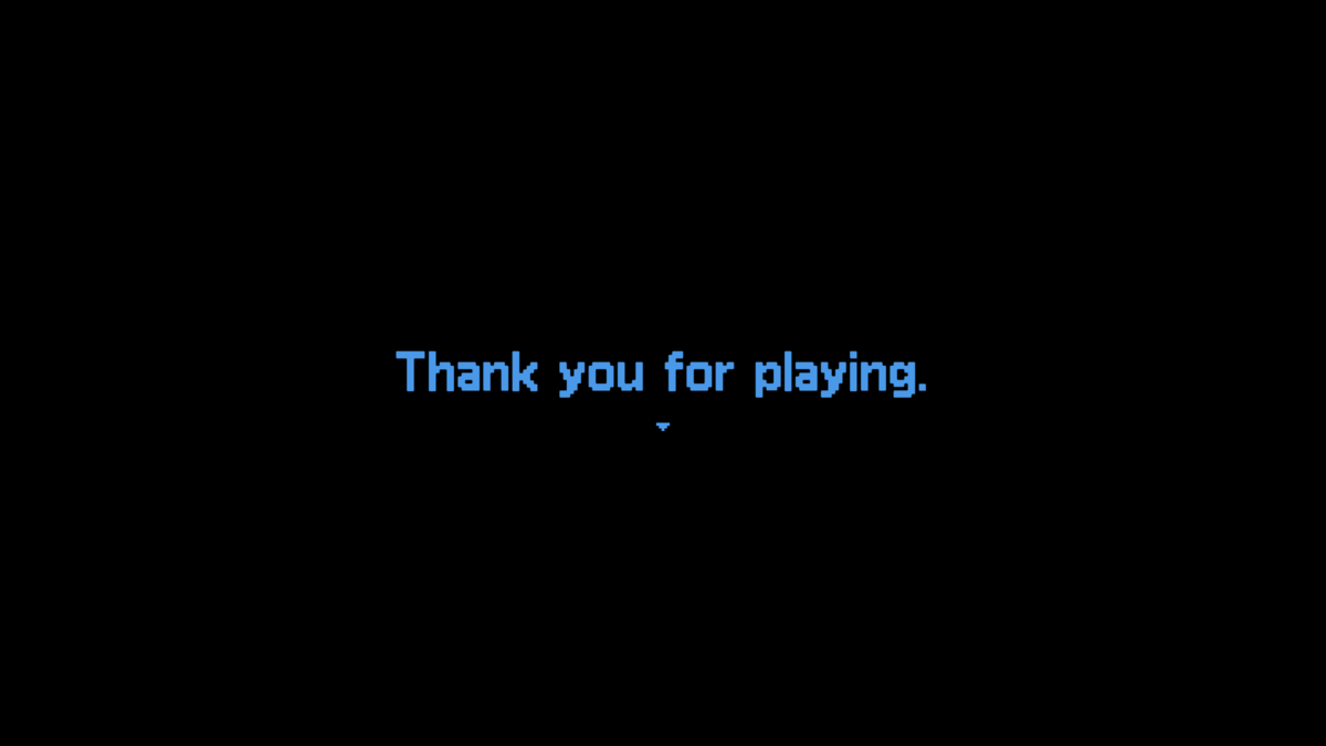 Thank you for playing