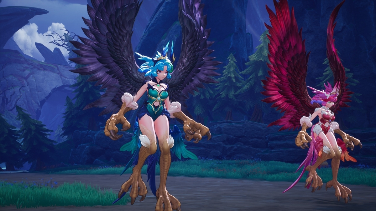 『聖剣伝説 VISIONS of MANA』オキュペテーとアエロー