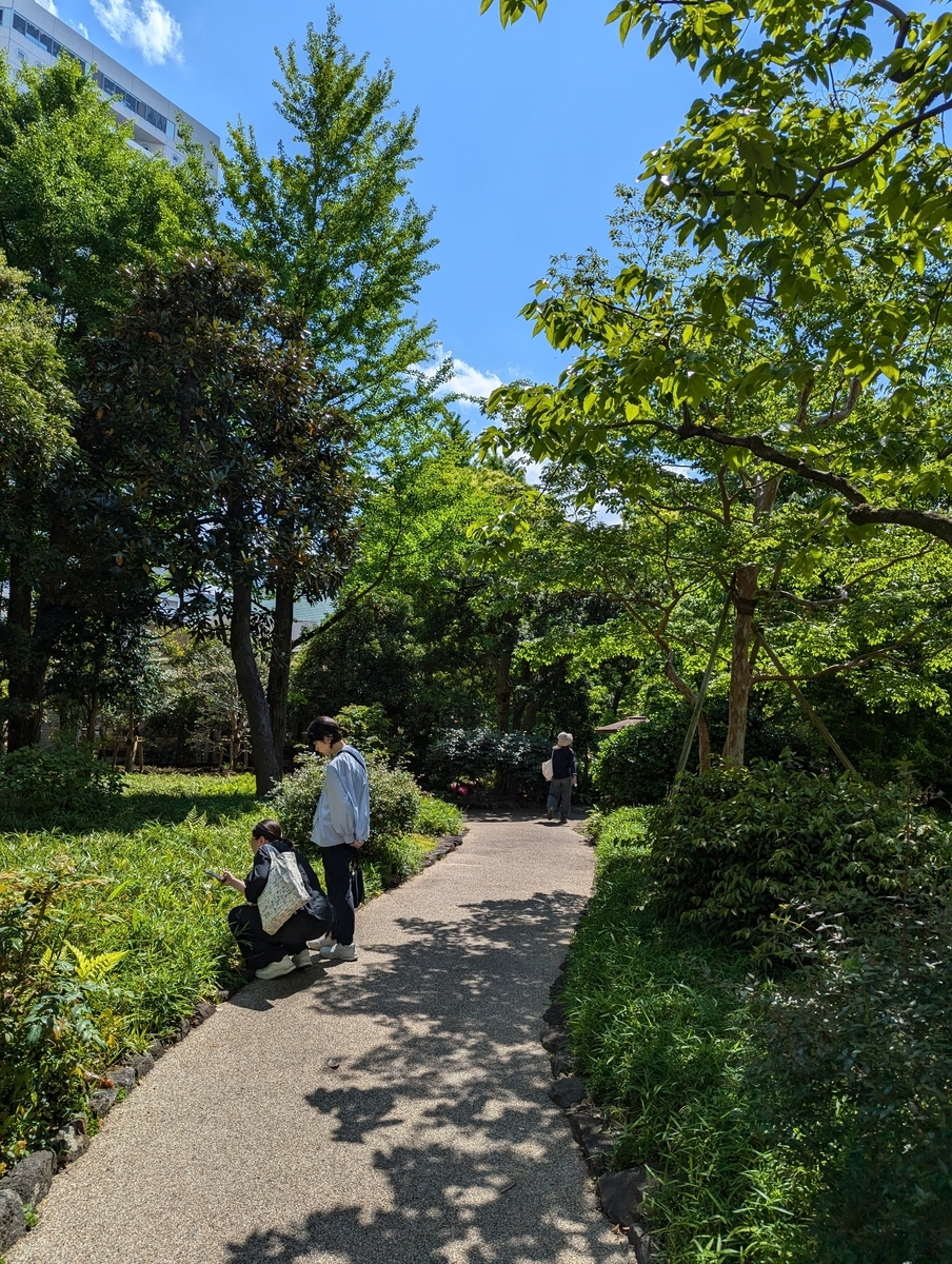 旧安田庭園①
