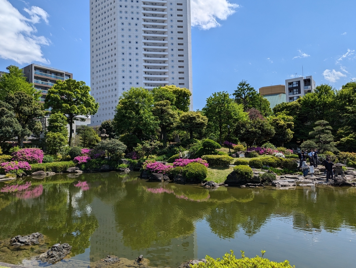 旧安田庭園②