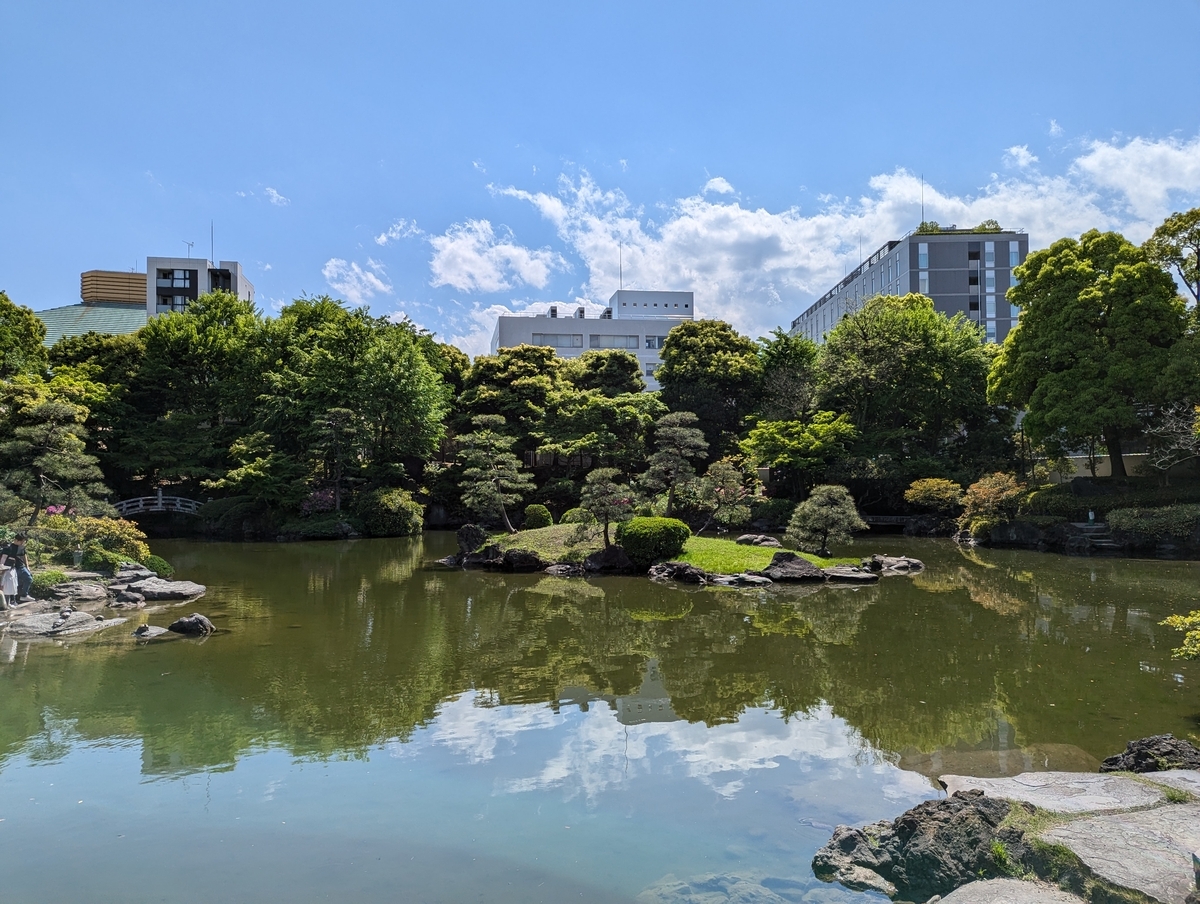 旧安田庭園③