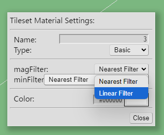 『Crocotile 3D』Tileset Material Setting ②