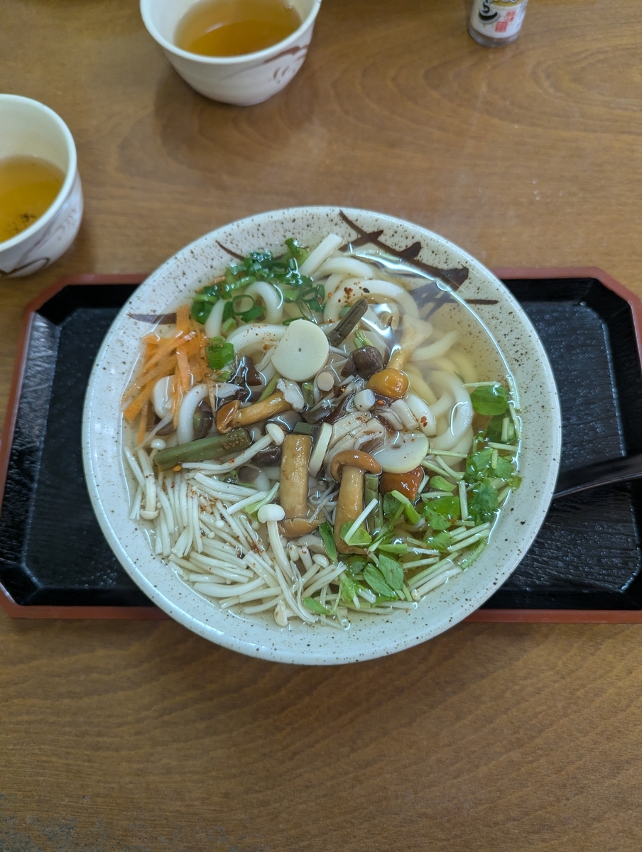 山菜うどん