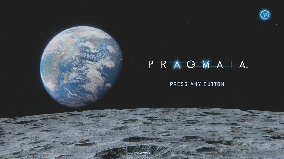 『PRAGMATA』タイトル画面