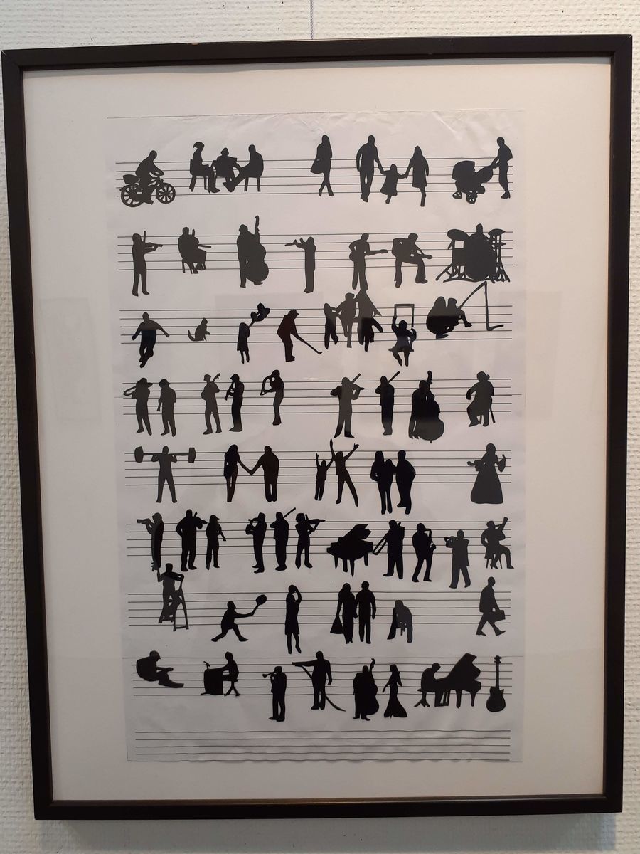 切り抜き絵、額付き、作者名入り Amazon.co.jp: kj 額装品クロムハーツ 横尾忠則 A3サイズ額入り