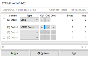 DG-PRO1RWの基準局をWindowで運用する
